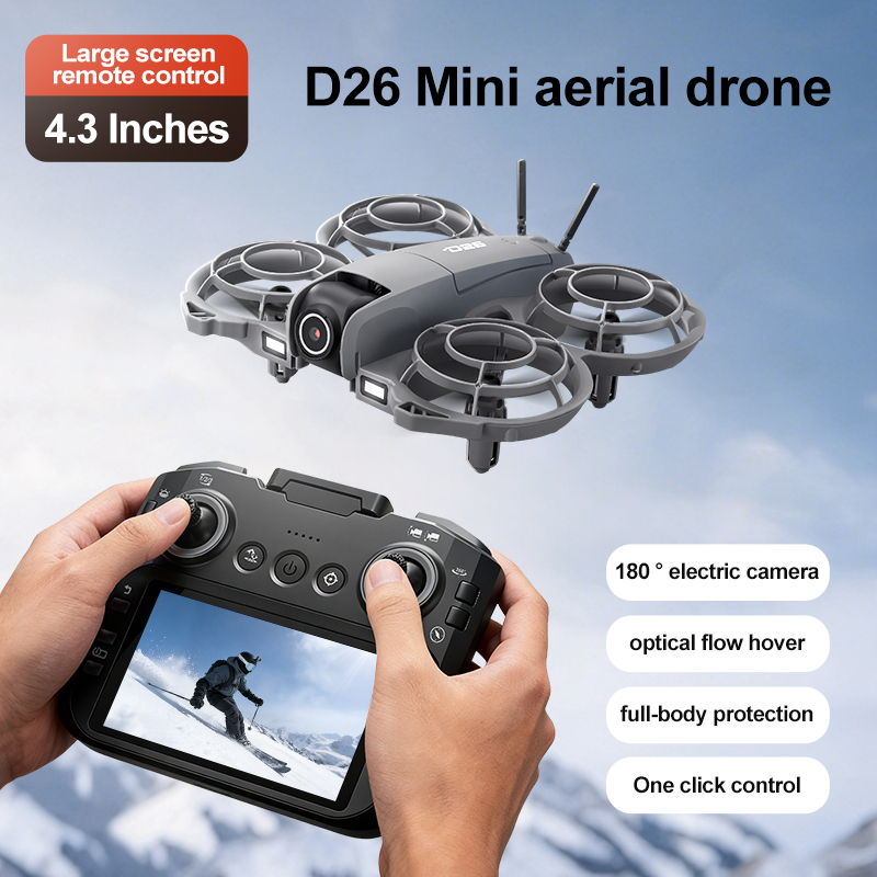 D26 Drone 4K Aerial HD 180° Ca - Drone Racing Camera ulasan dan harga