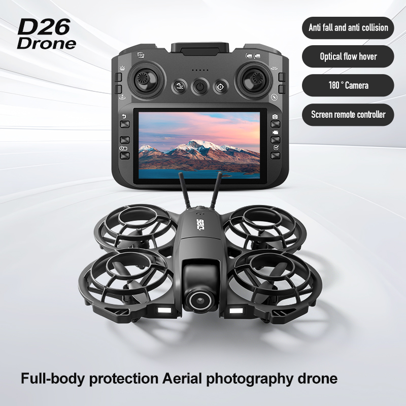D26 Drone 4K Aerial HD 180° Ca - Drone Racing Camera ulasan dan harga