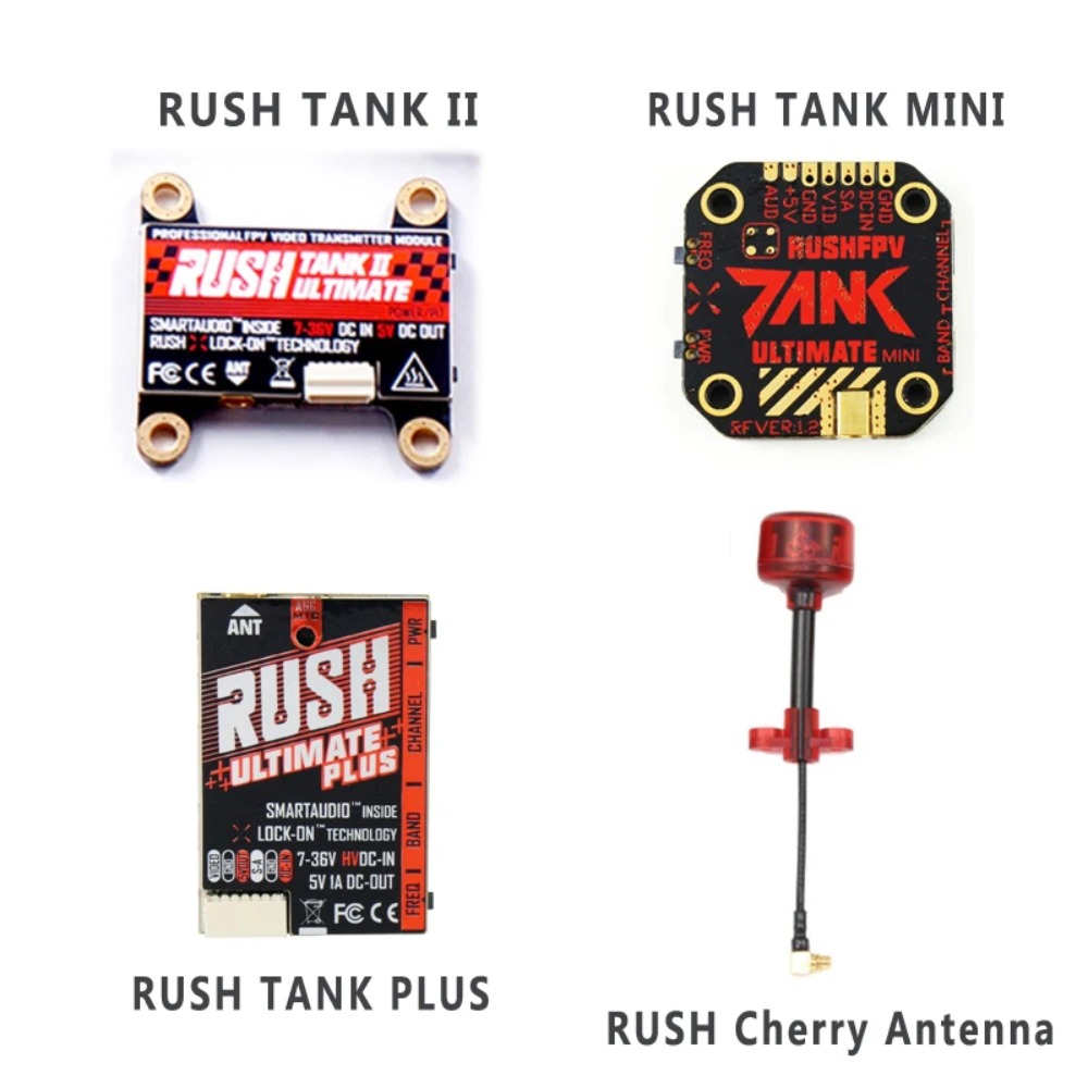 RUSH TANK Ultimate II/Mini/PLU - Drone Racing Receiver ulasan dan harga