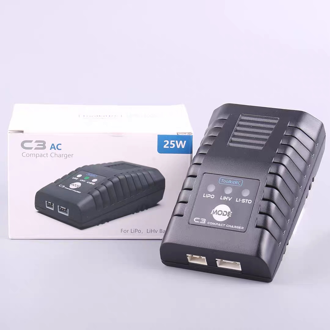 For ToolkitRC C3 Compact 25w B - Drone Racing Charger ulasan dan harga